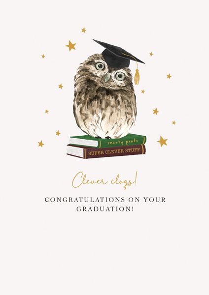 英國 ART FILE 畢業卡/ Clever Glogs! Congratulations on Your Graduation!