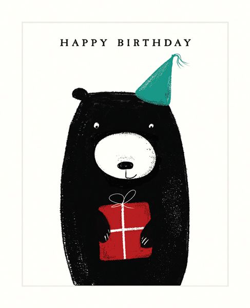 英國 ART FILE 生日卡/ BE07/ Happy Birthday