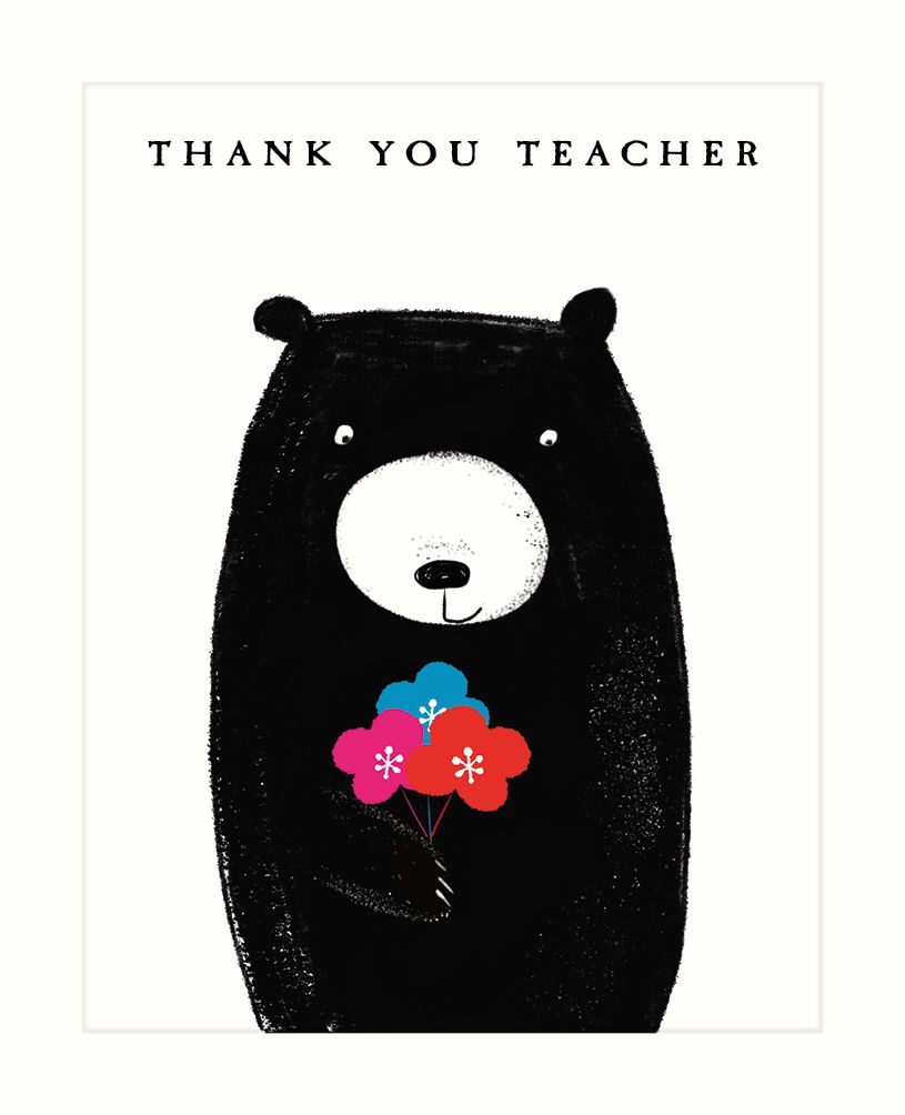 英國 ART FILE 教師卡/ Thank You Teacher