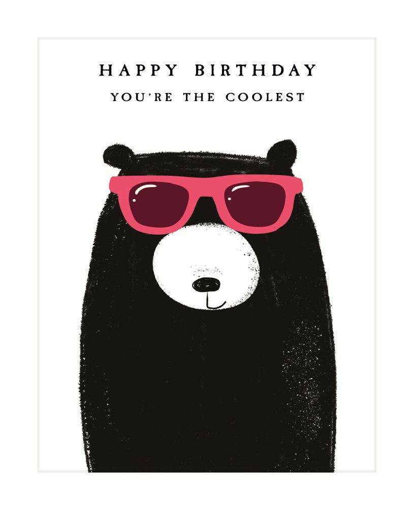 英國 ART FILE 生日卡/ Happy Birthday You're the Coolest