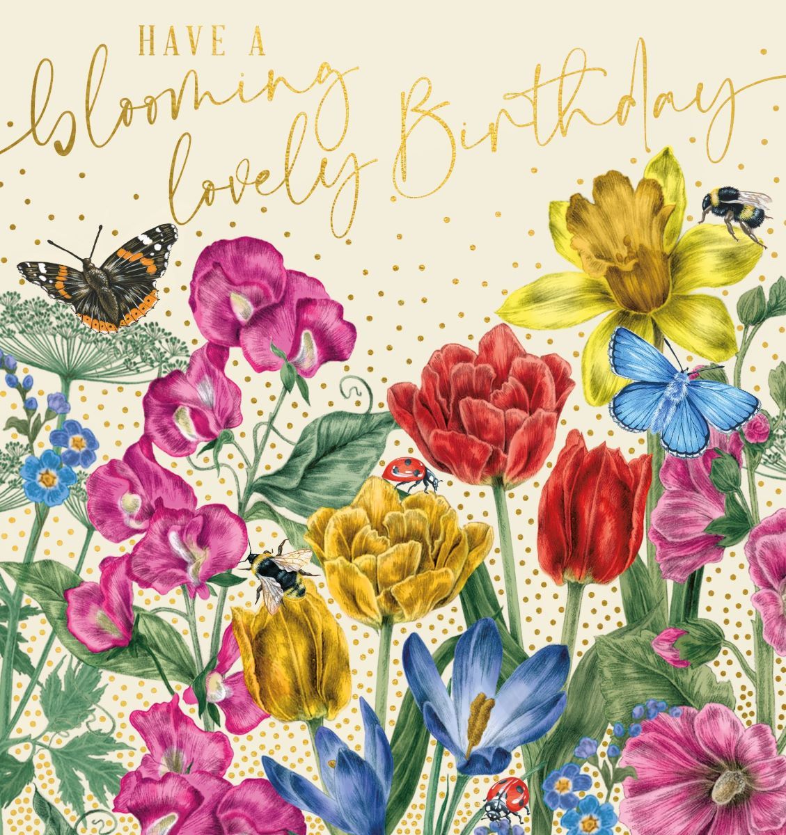英國 ART FILE 生日卡/ Have a Blooming Lovely Birthday