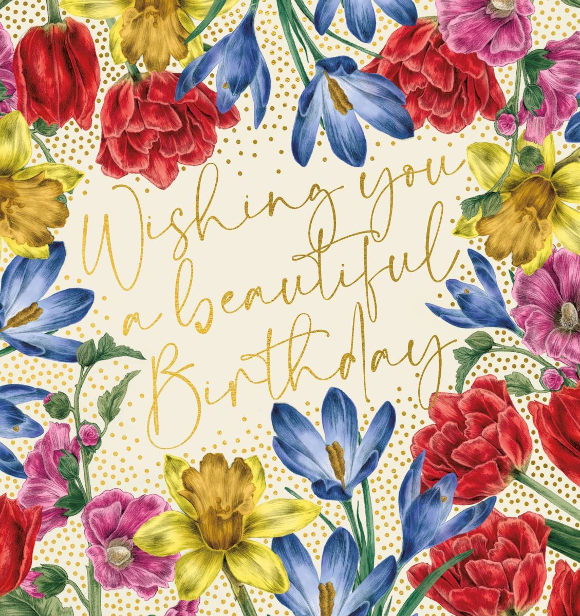 英國 ART FILE 生日卡/ Wishing You a Beautiful Birthday