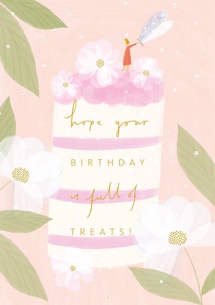 英國 ART FILE 生日卡/ Hope Your Birthday Is Full of Treats!