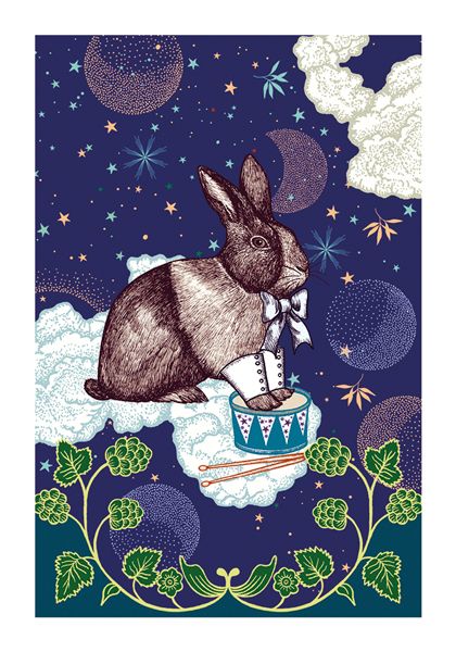 英國 ART FILE 萬用卡/ Lapin
