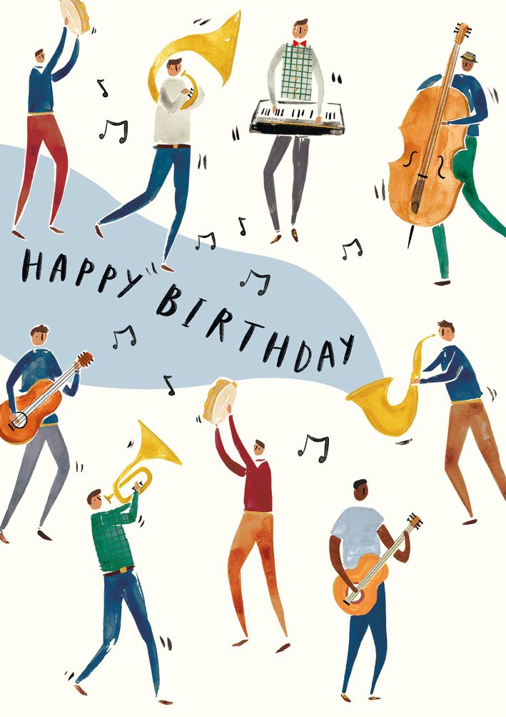英國 ART FILE 生日卡/ Happy Birthday