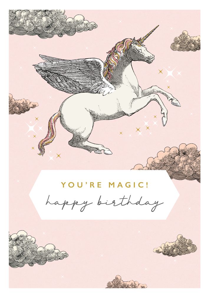 英國 ART FILE 生日卡/ You're Magic! Happy Birthday