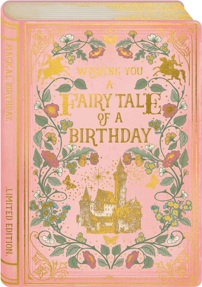 英國 ART FILE 生日卡/ Wishing You a Fairy Tale of a Birthday