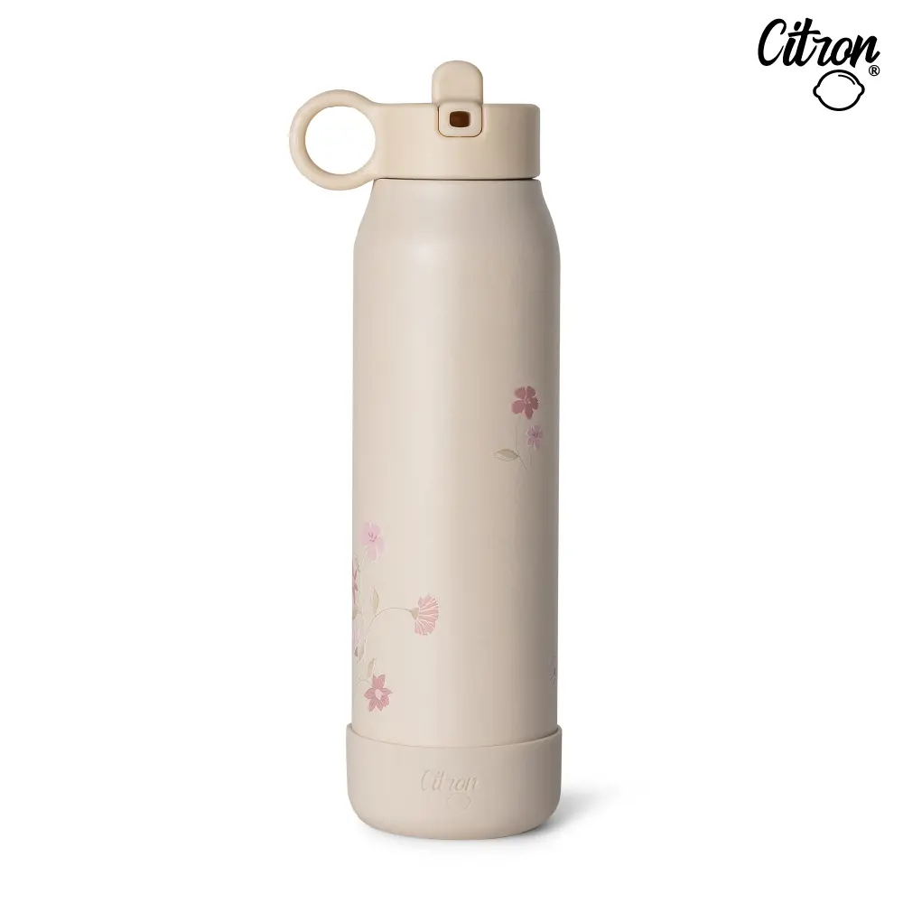 【Citron】三層保溫瓶_350ml/ 典雅花卉