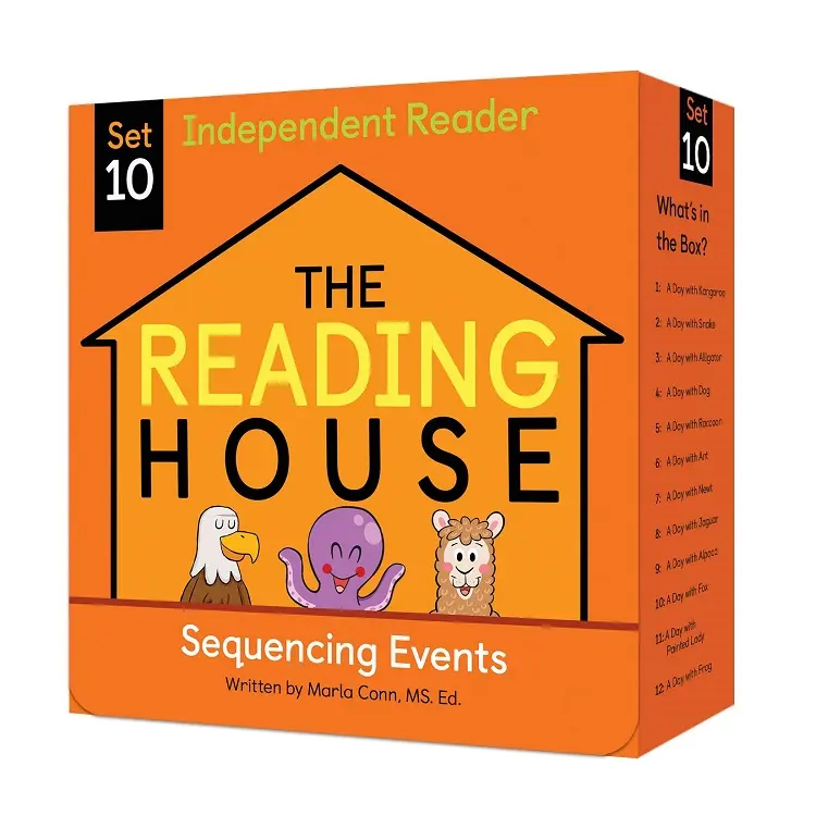 The Reading House Set 10: Sequencing Events (12冊合售)
