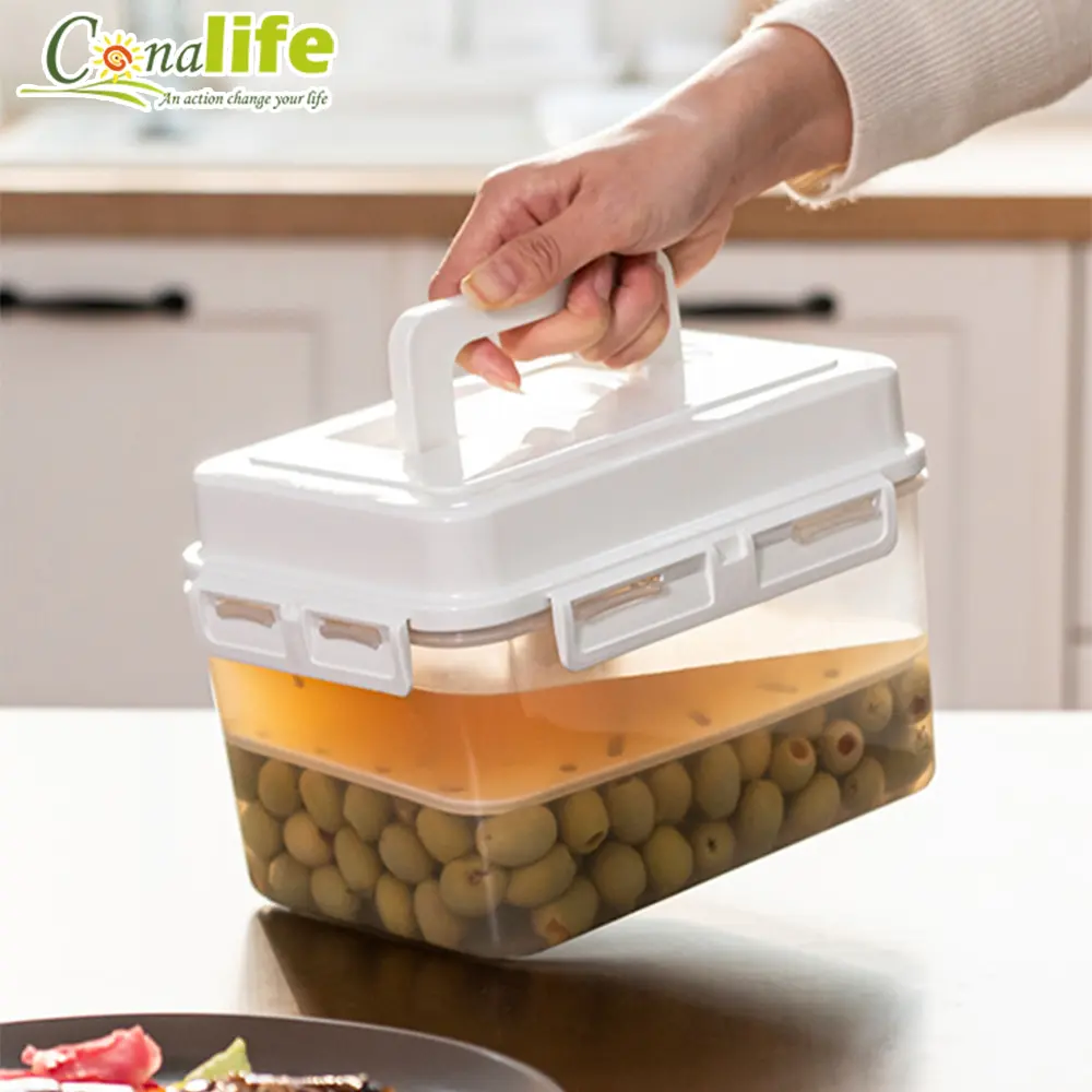 Conalife 手提壓蓋式密封醃菜密封罐5L (1入)