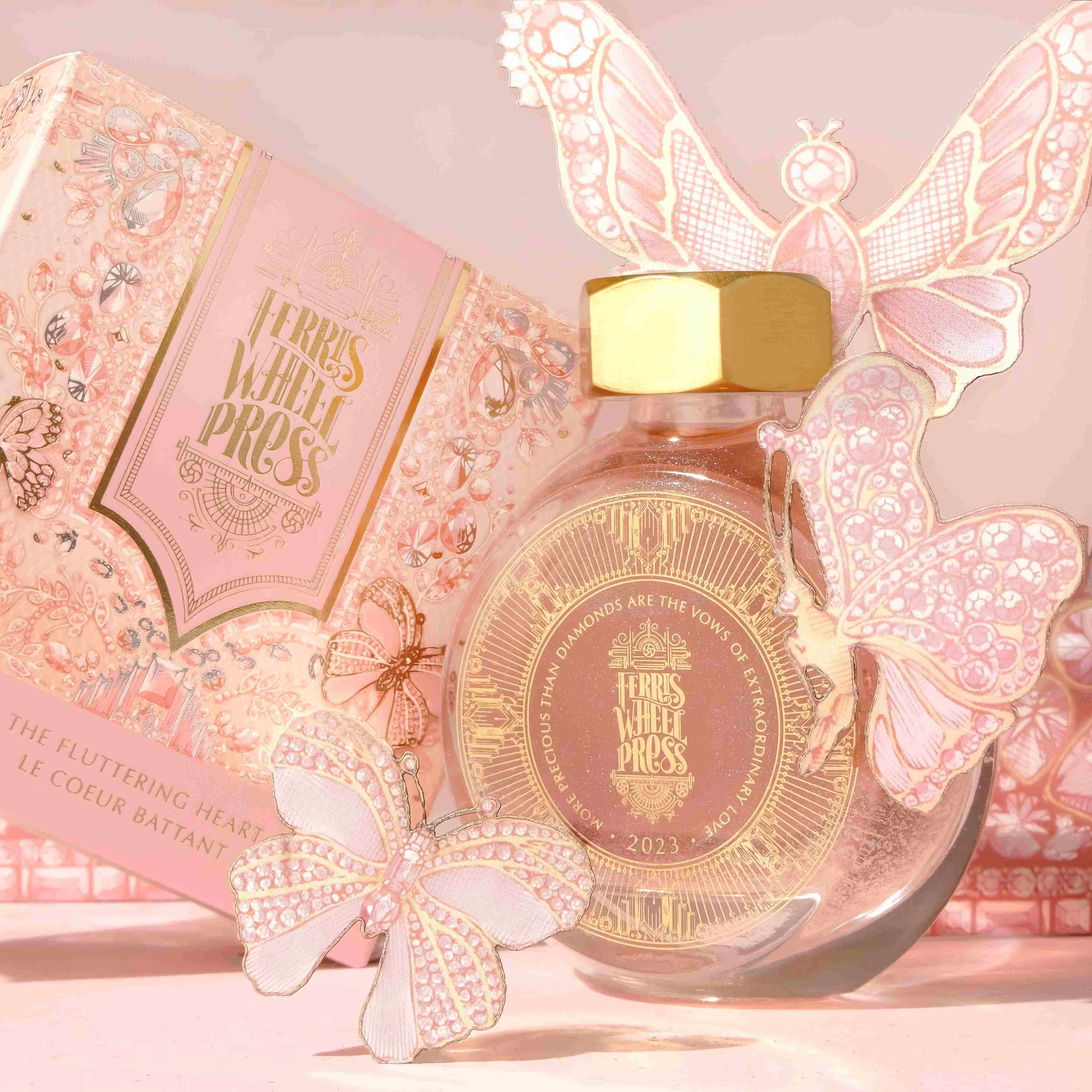 FERRIS WHEEL PRES摩天輪跳動之心閃粉鋼筆墨水/ 年度限定/ 38ml
