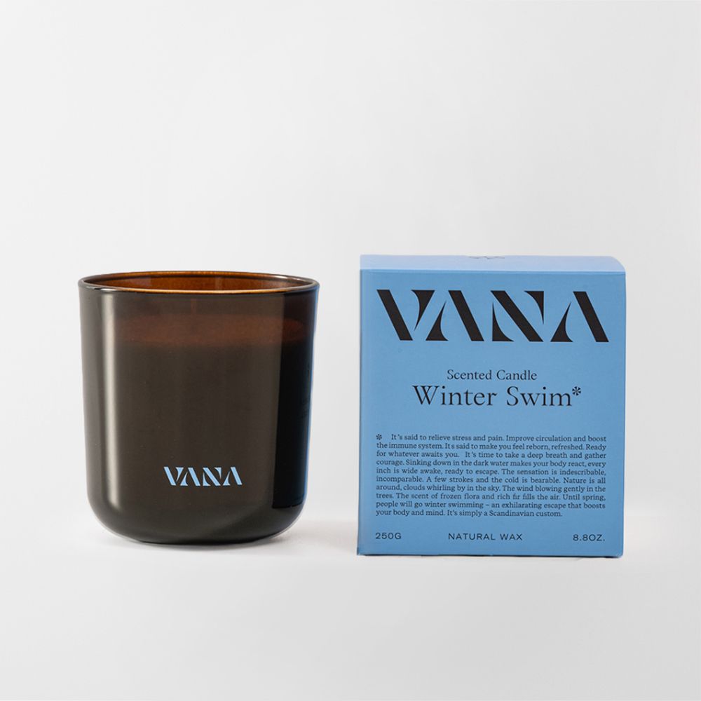 VANA 冬泳之甦香氛蠟燭/ 寧靜海洋調/250g