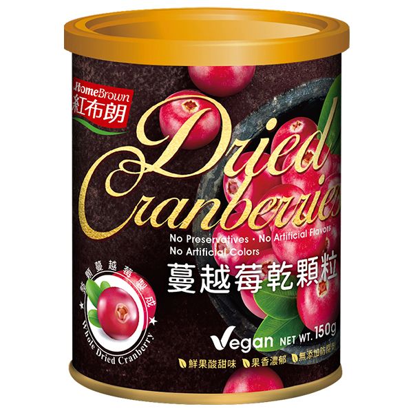 紅布朗 蔓越莓乾顆粒 (150gX4罐)