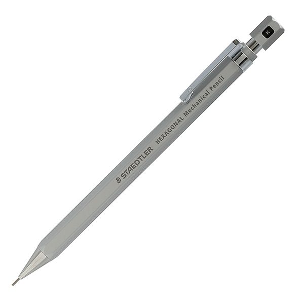 STAEDTLER 925 77六角形自動鉛筆/ 0.5/ 銀色