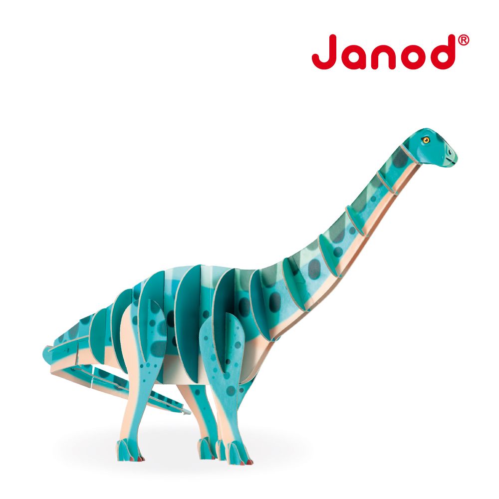 Janod 3D建構拼圖/ 梁龍/ 42pcs