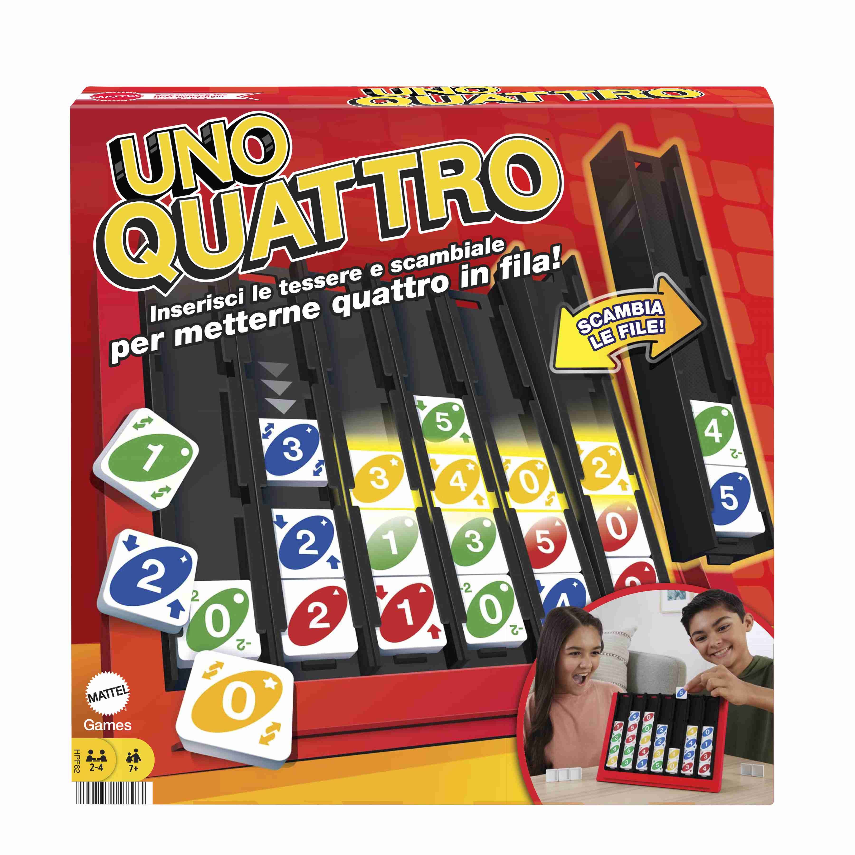 UNO遊戲卡/ QUATTRO四連消消樂