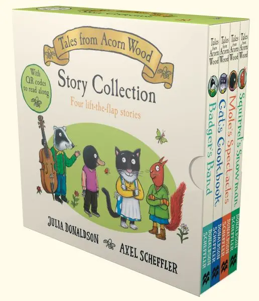 Tales from Acorn Wood 4-Book Story Collection (+Audio QR Codes/4冊合售)