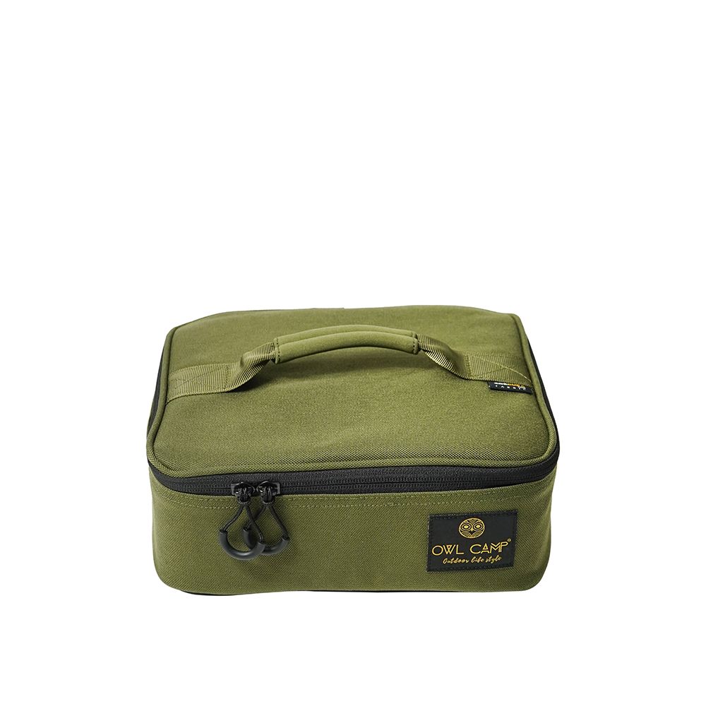 【OWL CAMP】多用途收納盒 素色系列 (共3色)/ 軍綠色
