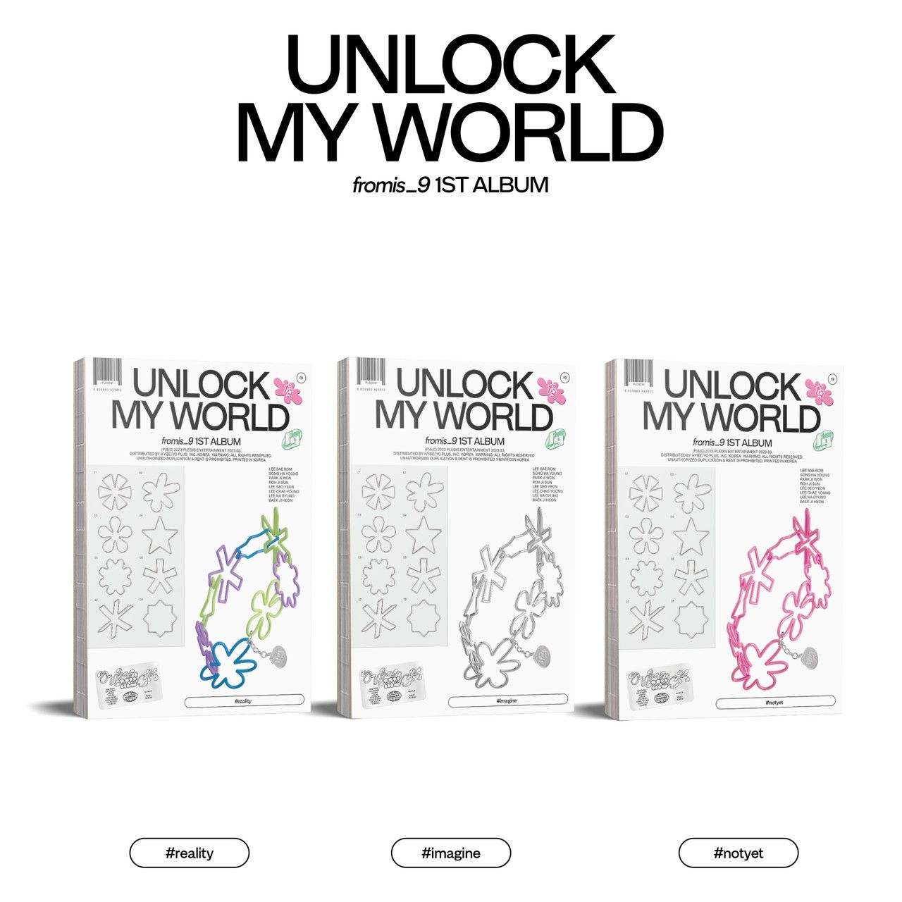 fromis_9➤UNLOCK MY WORLD (PB Ver.)