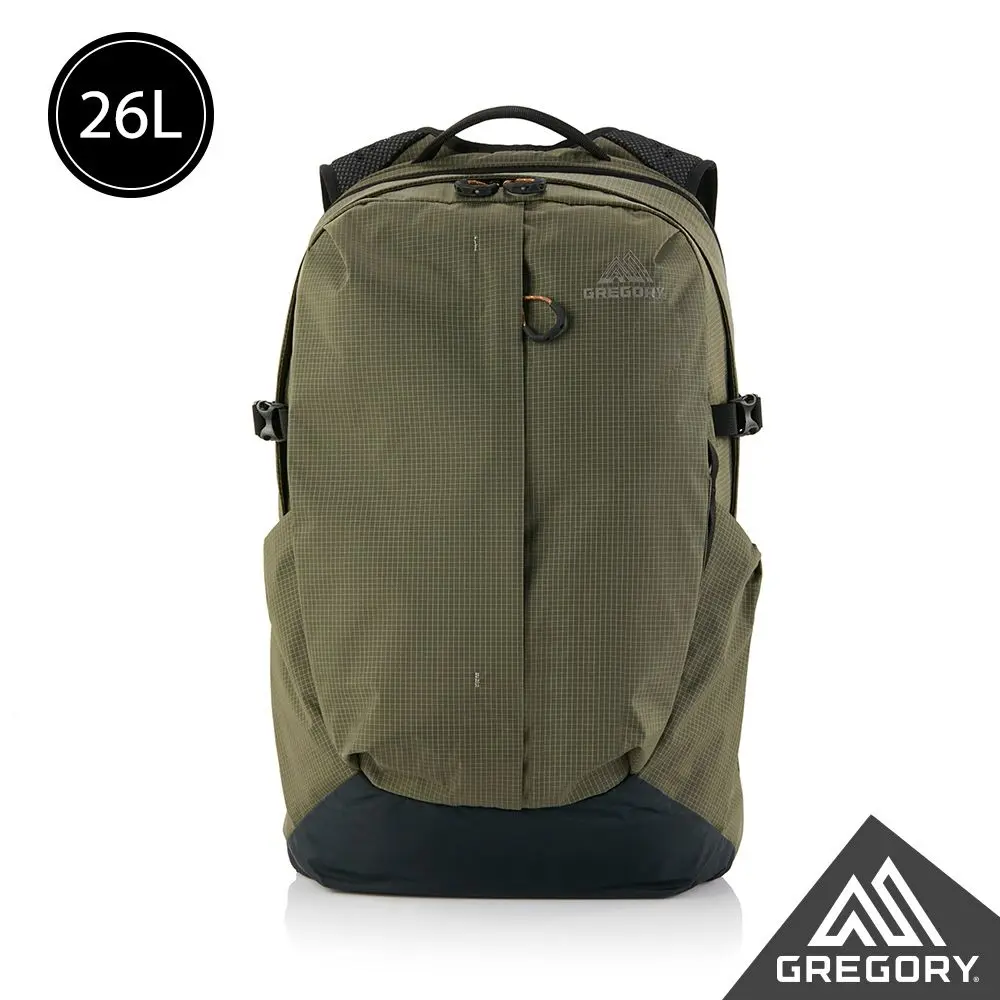 GREGORY 26L Aren AL輕量後背包/ 卡其綠