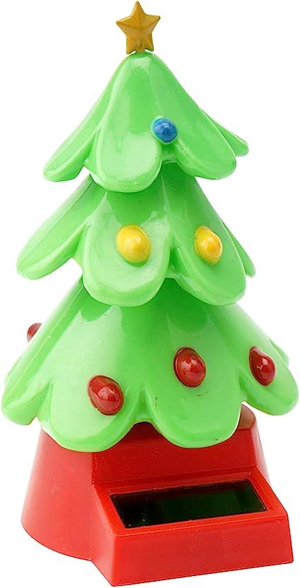 英國 CGB Giftware 太陽能聖誕樹搖擺裝飾