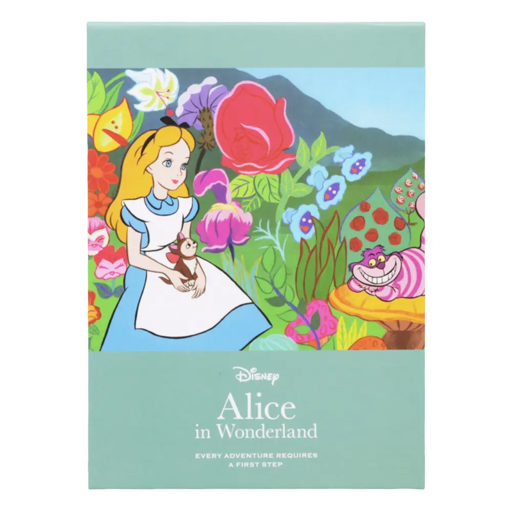 日本 sun-star Disney Retro Art Collection便條紙本/ B7/ 愛麗絲