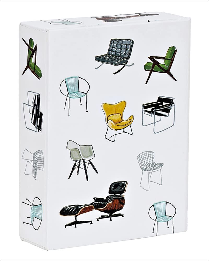 德國teNeues 樸克牌/ Mid-Century Modern Chairs