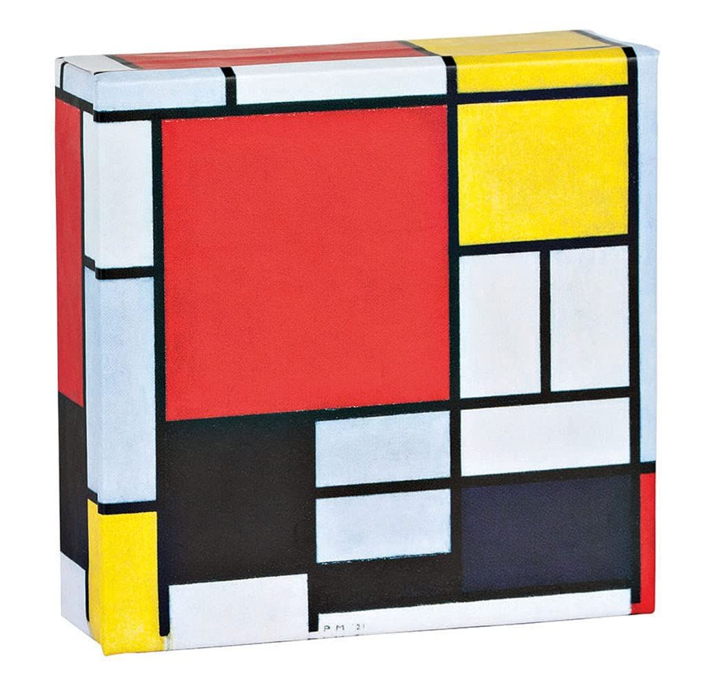 德國teNeues Mini 盒卡/ Piet Mondrian/ 2款16入