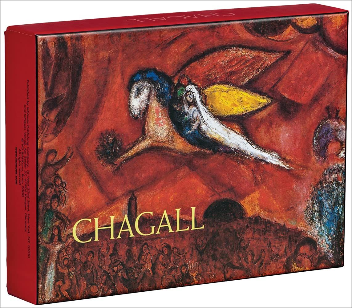 德國teNeues 盒卡/ Marc Chagall/ 5款20入