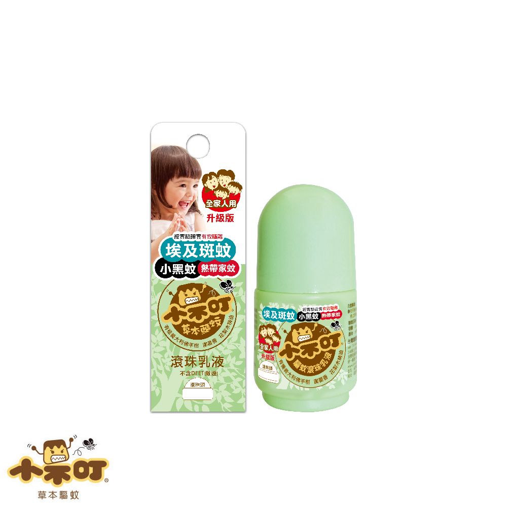 小不叮驅蚊滾珠乳/ 30ml/ 升級版/ 全家