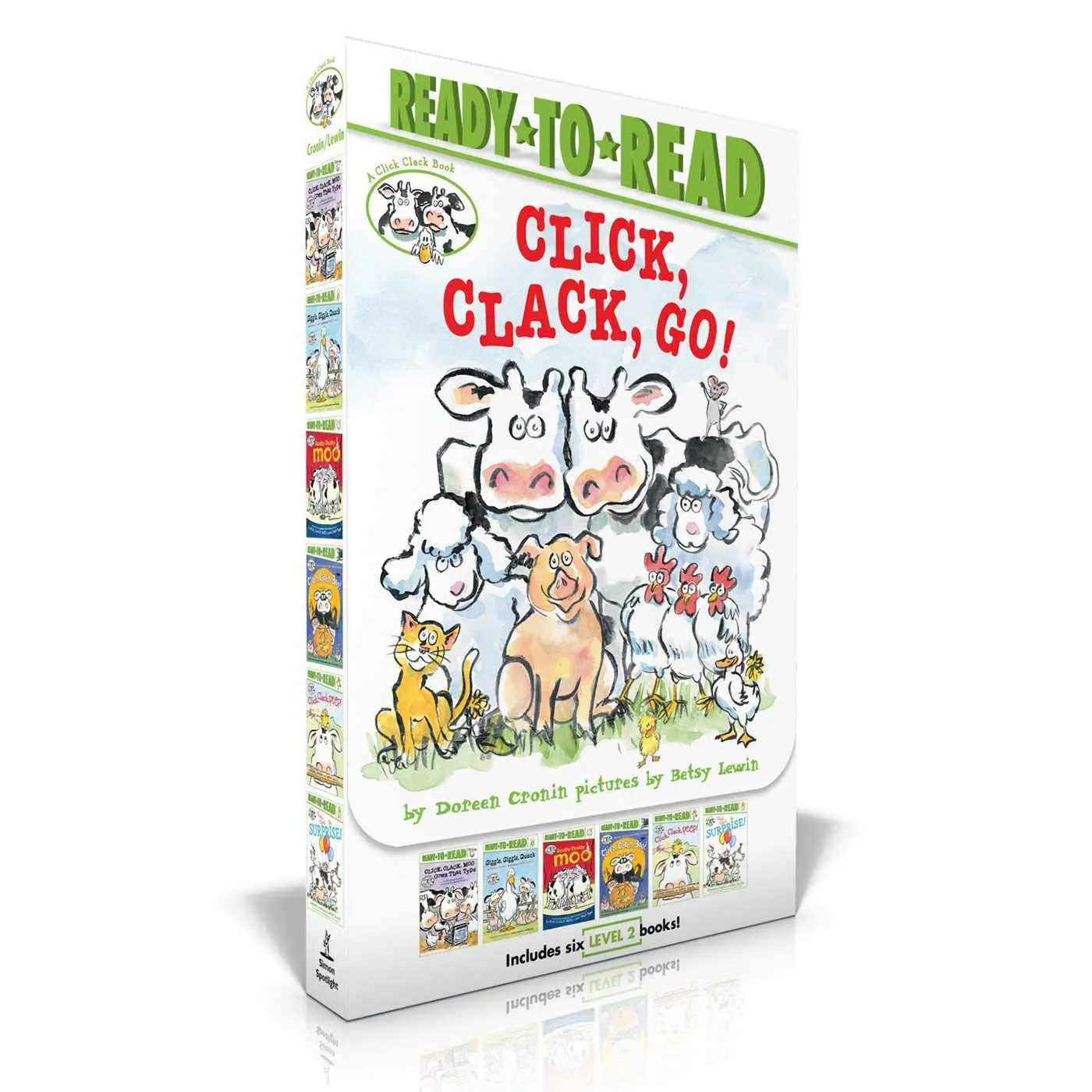 Click, Clack, Go! set (6冊合售)