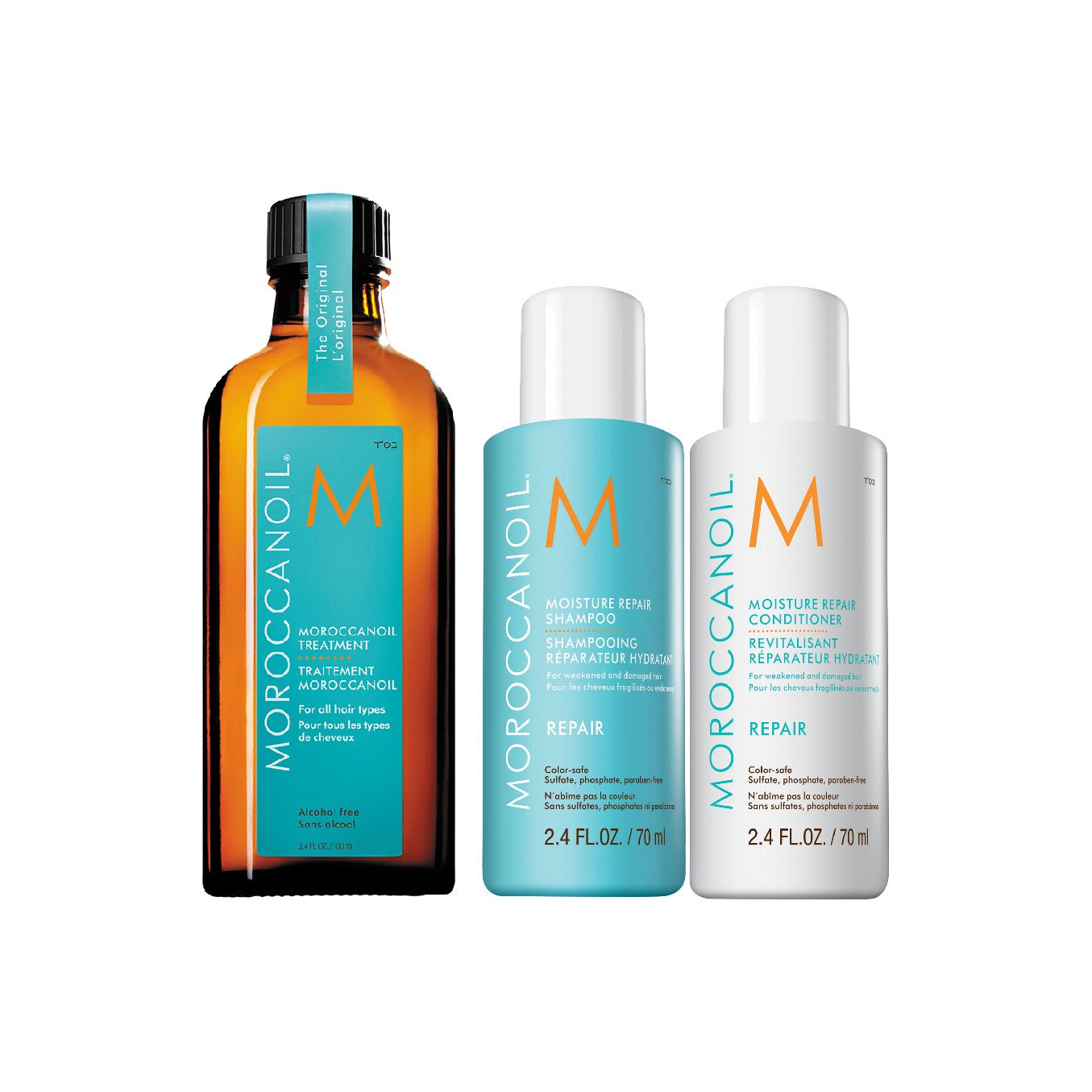 MOROCCANOIL優油輕旅行組(摩洛哥優油100ML+優油保濕修復洗護組70ML)