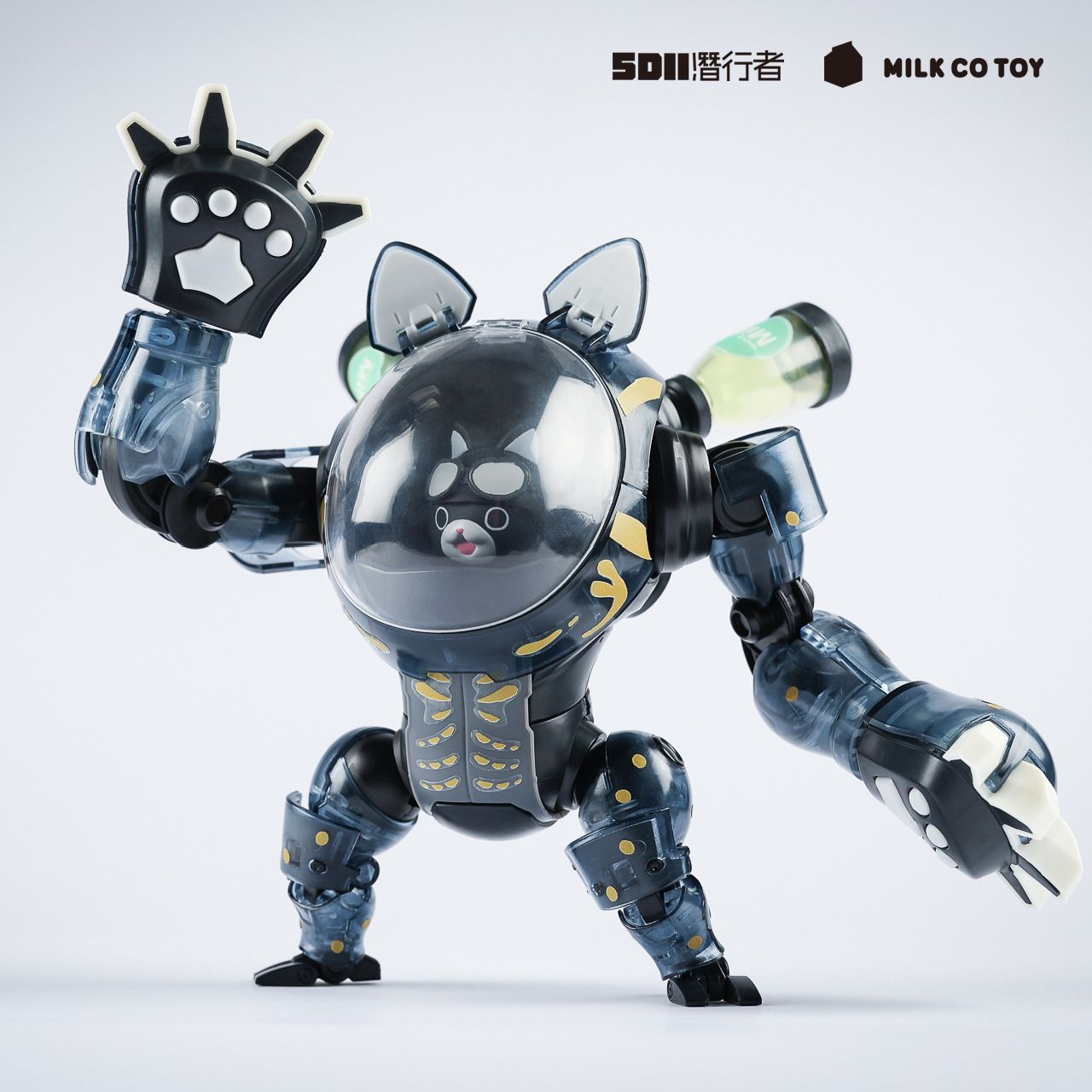 MilK TOYS 5D2潛行者版台灣原創組裝模型/ 無敵貓