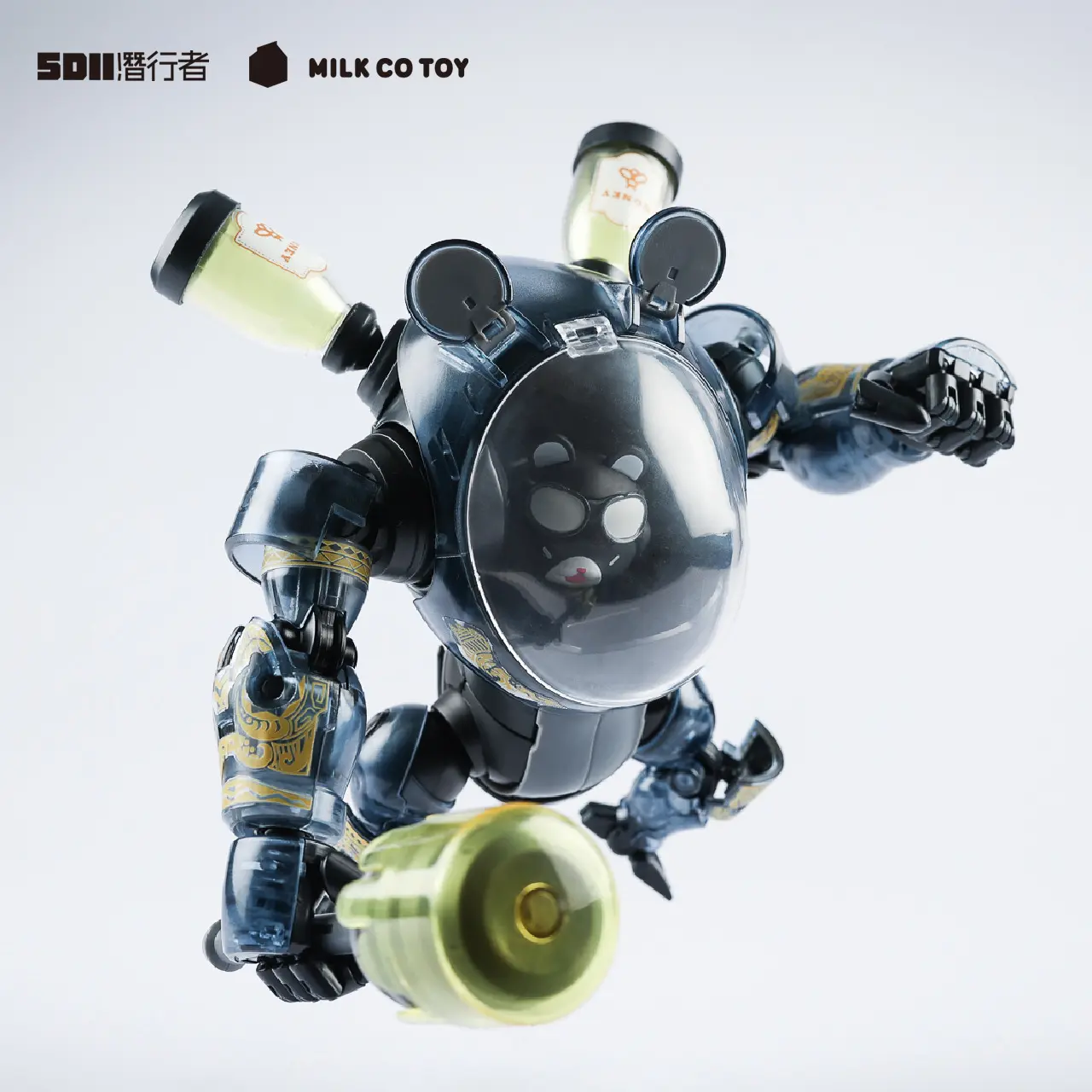 MilK TOYS 5D2潛行者版台灣原創組裝模型/ 無敵熊