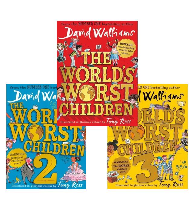 The World's Worst Children 1, 2 & 3 (3冊合售)