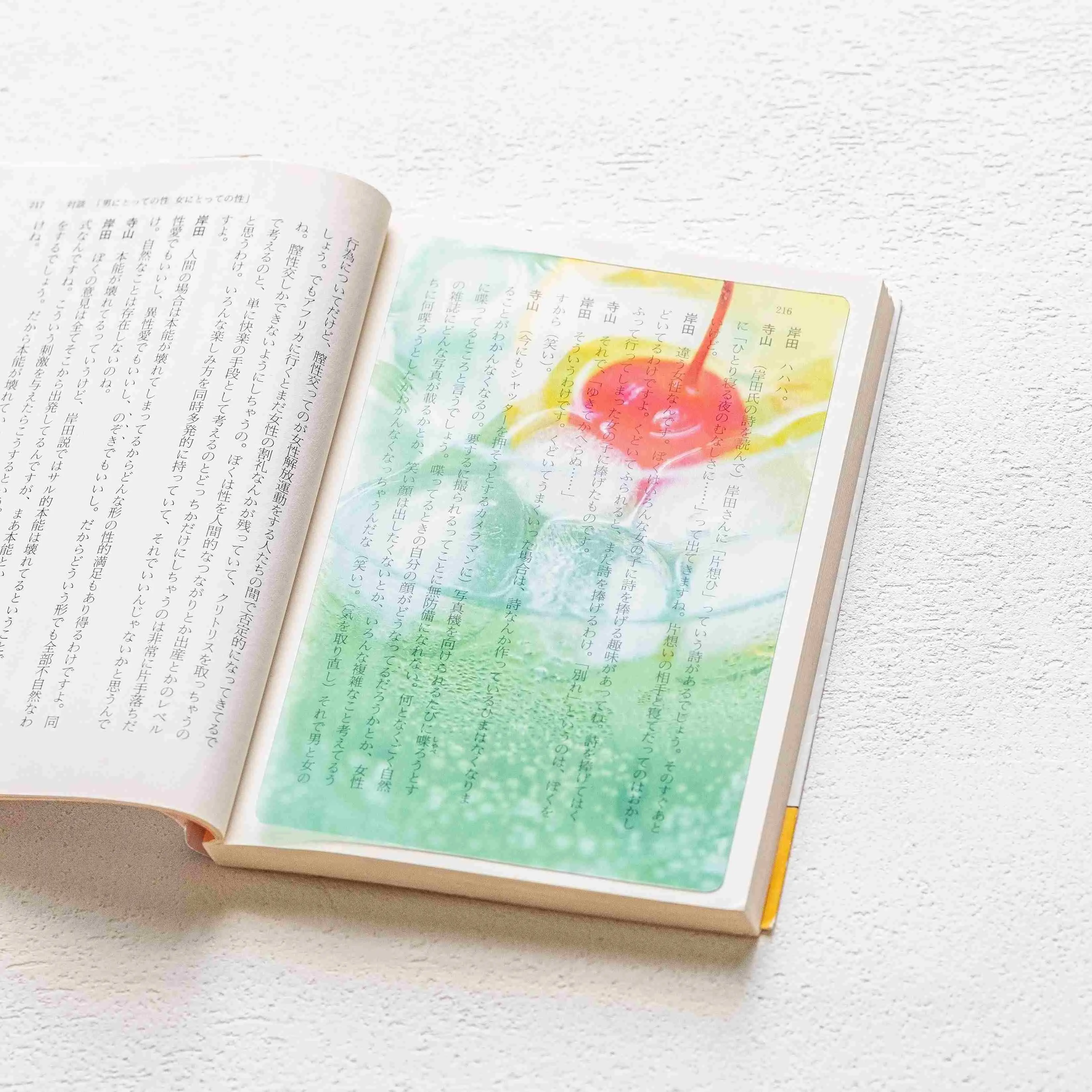 日本 & focus.透明書籤/ A6/ 蘇打