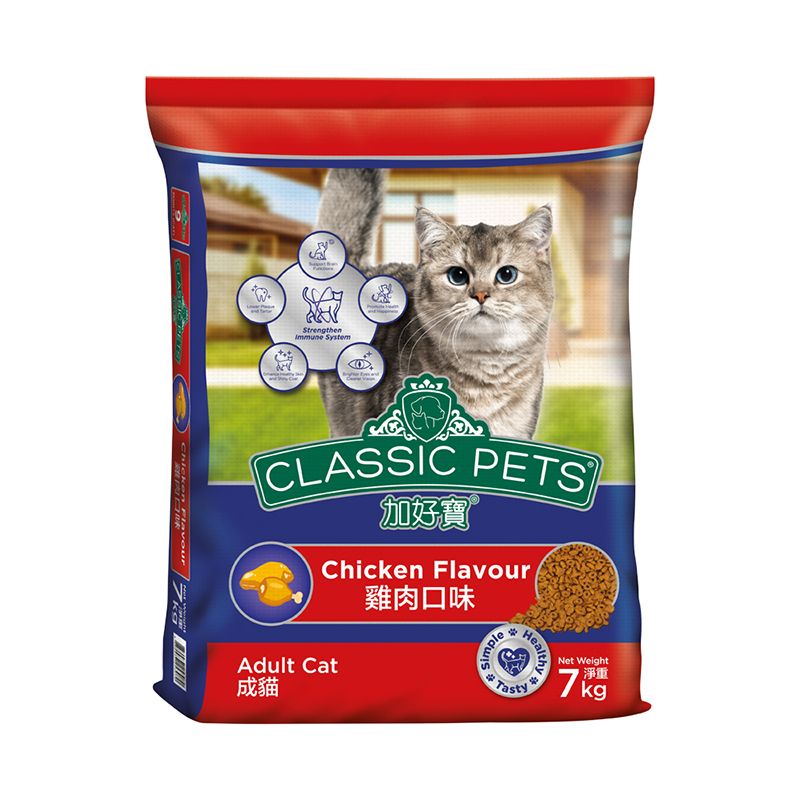 【Classic Pets】加好寶乾貓糧 雞肉口味7KG