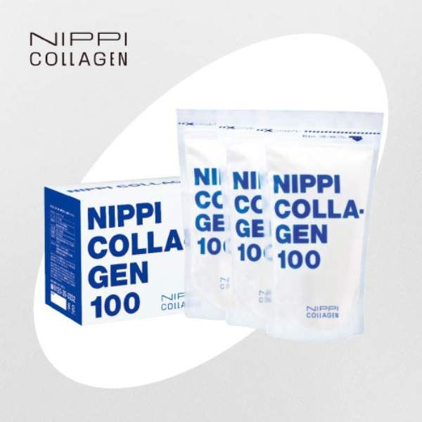【NIPPI】100% 純膠原蛋白胜肽(附5g湯匙) - 1盒/110gX3