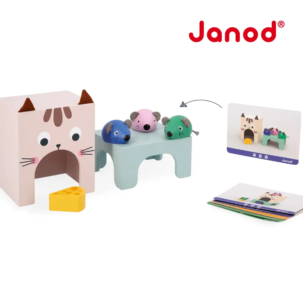 Janod認知學習/ 你在上我在下