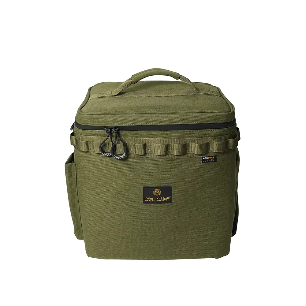 OWL CAMP 軍綠色保冷袋(大)