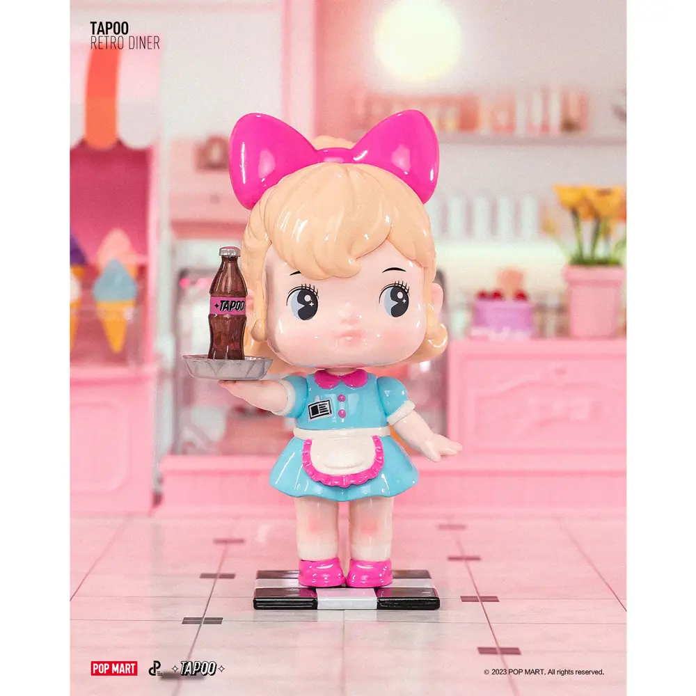 POP MART TAPOO懷舊餐廳系列公仔盒玩