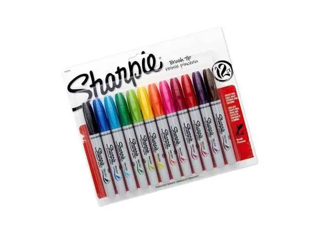 Sharpie Brush 12色軟毛萬用筆組