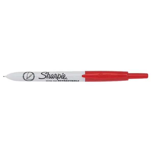 Sharpie Ultra Fine紅色按鍵式萬用筆/ 極細