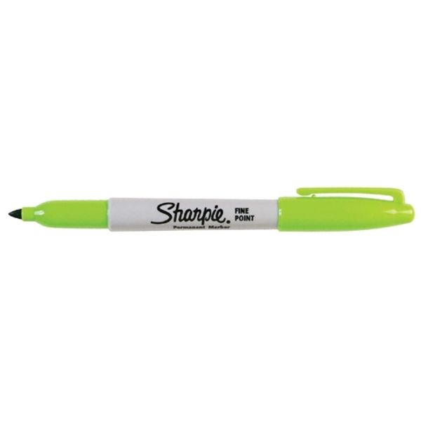 SHARPIE萊姆綠萬用油性筆/粗字