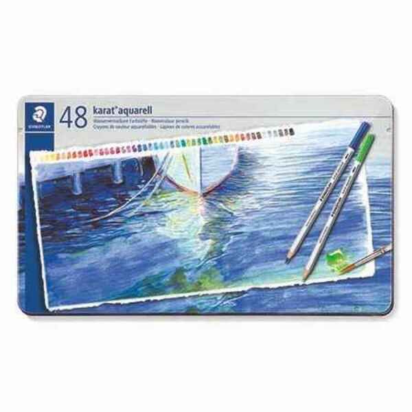 STAEDTLER Mars金鑽水性色鉛筆組/ 48色