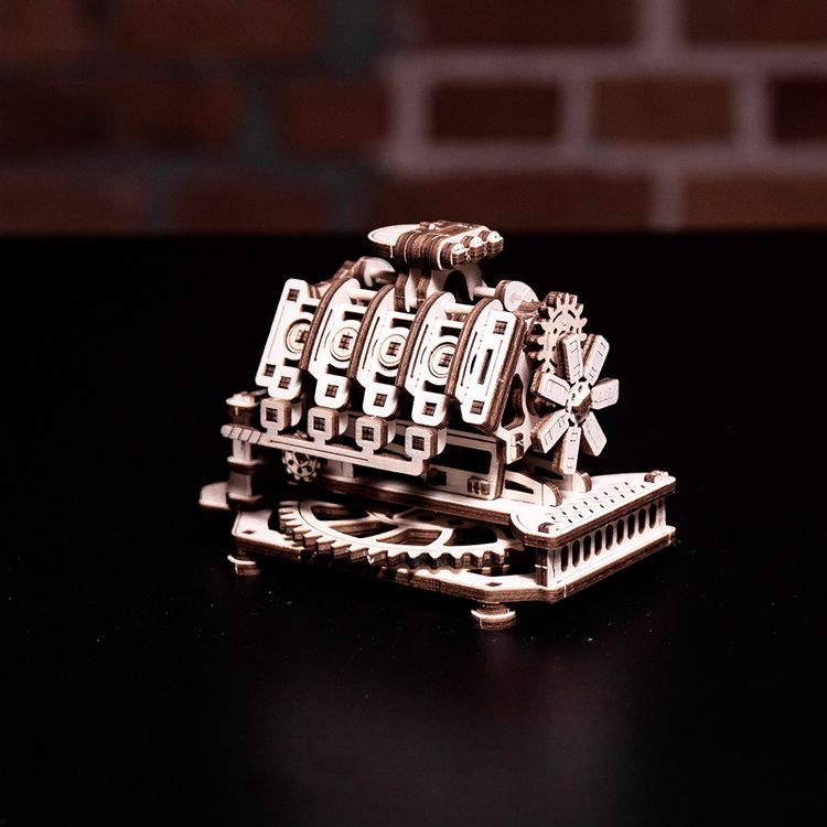 WOODENCITY動力模型/ V8引擎