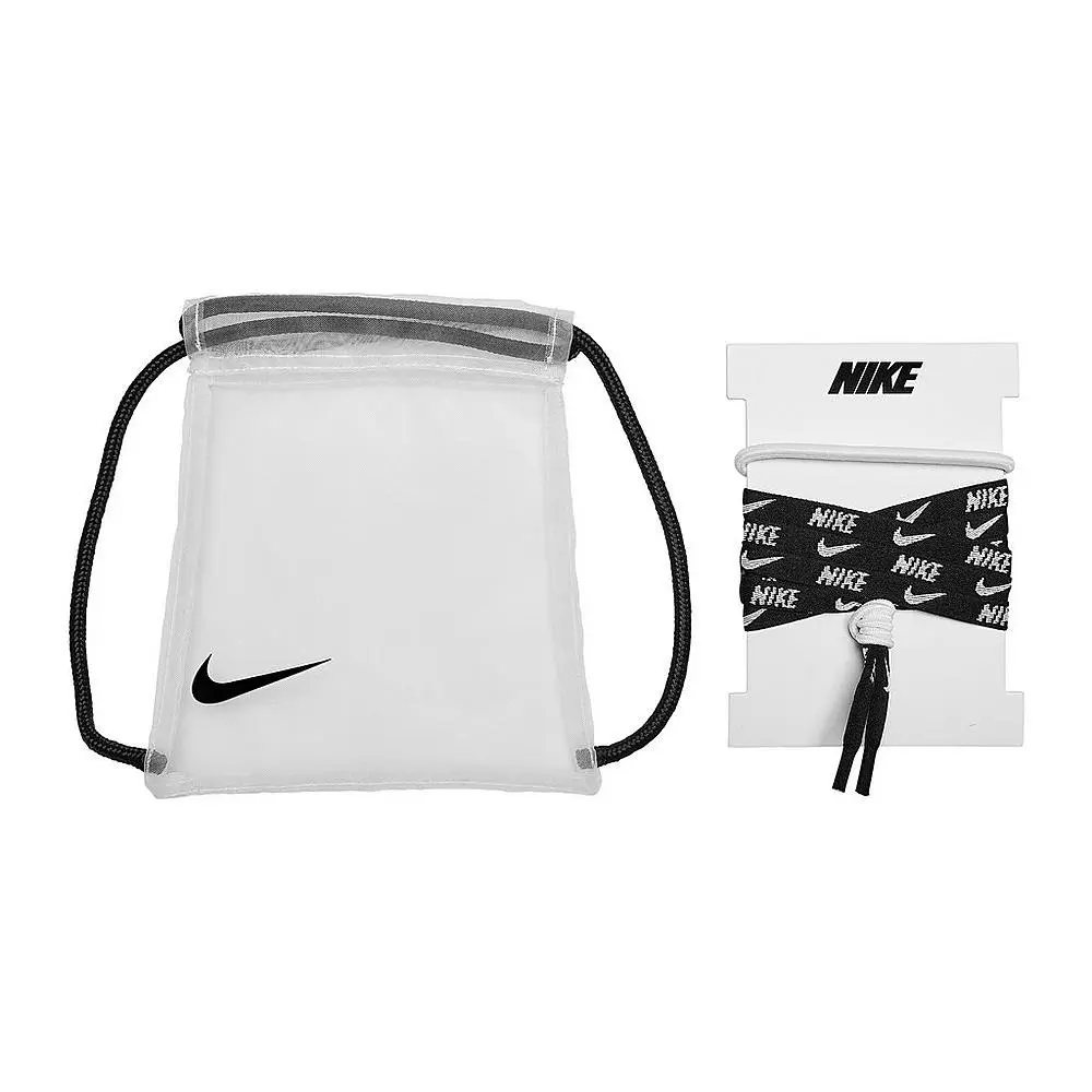 NIKE BRAID KIT 造型髮圈組 綁頭髮 編織髮圈 / 010 黑