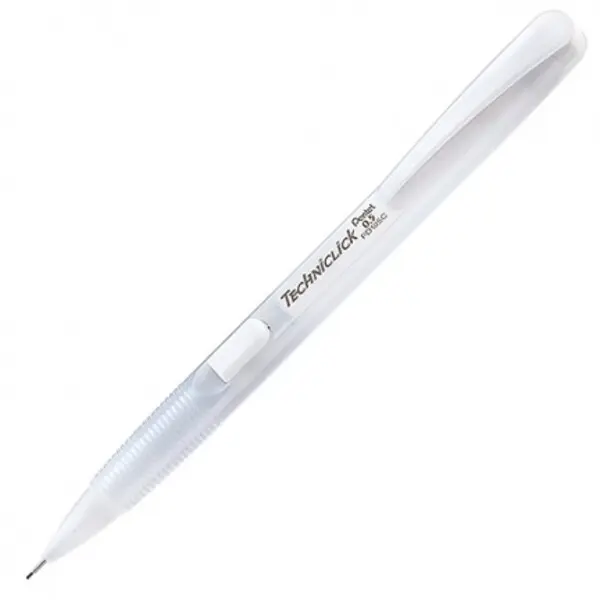 Pentel PD105C-W果凍側壓鉛筆/白
