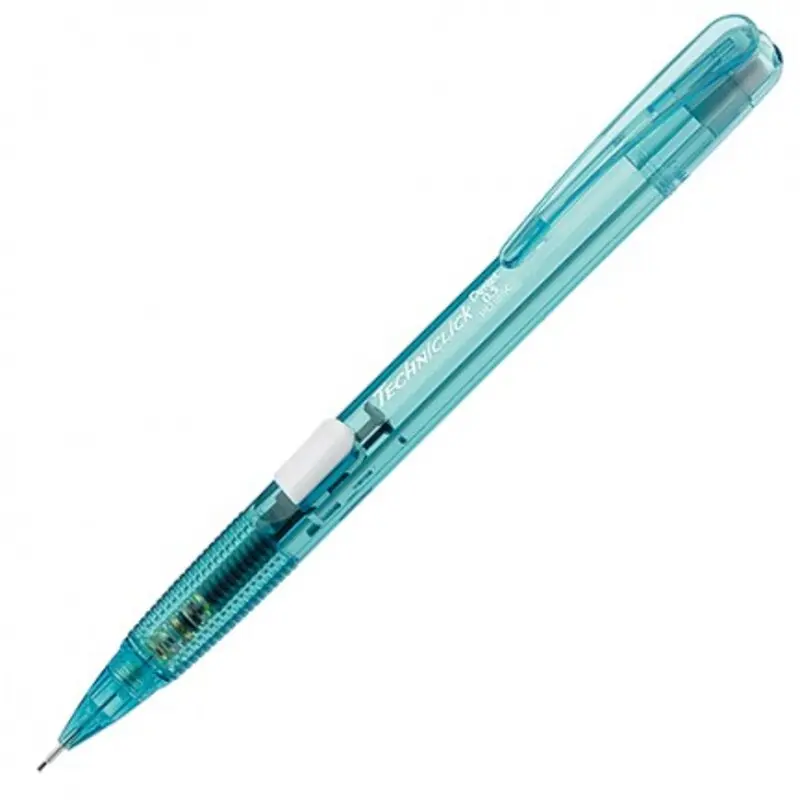 Pentel PD105C-S果凍側壓鉛筆/淺藍