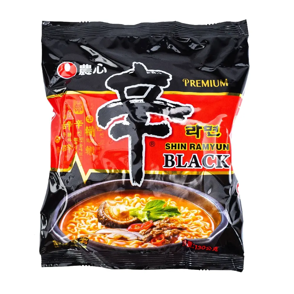 農心辛拉麵/ 黑/ 130g
